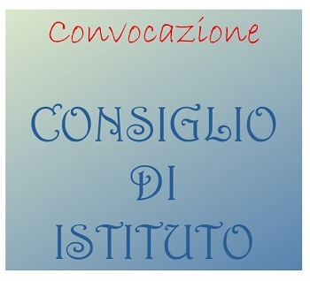 Convocazione Consiglio di Istituto (19.05.2022)