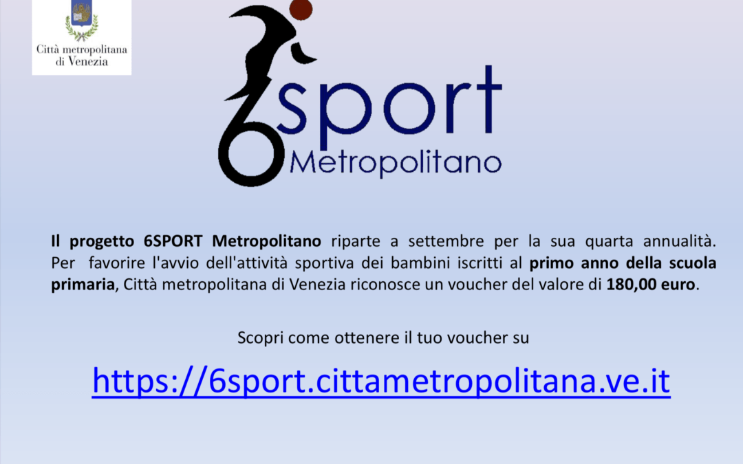 Progetto 6Sport Metropolitano-AS 2022/23