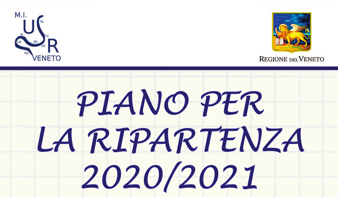 PIANO PER LA RIPARTENZA 2021/2022 – MANUALE OPERATIVO (Aggiornamento al 28.08.2021)