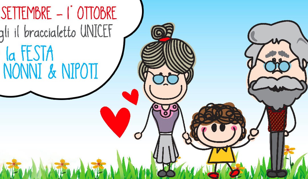 1-2 Ottobre: braccialetto UNICEF per raccolta fondi